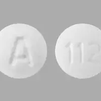 Indapamide (Indapamide [ in-dap-a-mide ])-A 112-2.5 mg-White-Round