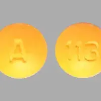 Indapamide (Indapamide [ in-dap-a-mide ])-A 113-1.25 mg-Orange-Round