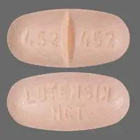 Lotensin hct (Hydrochlorothiazide and benazepril [ hye-droe-klor-oh-thy-a-zide-and-ben-az-e-pril ])-LOTENSIN HCT 452 452-10 mg / 12.5 mg-Pink-Oval