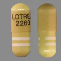 Lotrel (Amlodipine and benazepril [ am-loe-di-peen-and-ben-ay-ze-pril ])-LOTREL 2260-5 mg / 10 mg-Brown / White-Capsule-shape