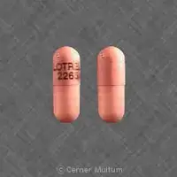 Lotrel (Amlodipine and benazepril [ am-loe-di-peen-and-ben-ay-ze-pril ])-LOTREL 2265-5 mg / 20 mg-Pink / White-Capsule-shape