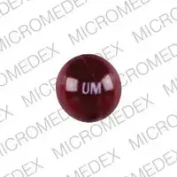 Marinol (Dronabinol [ droe-nah-bih-nol ])-UM-5 mg-Brown-Oval