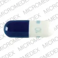 Meridia (Sibutramine [ si-bue-tra-meen ])-MERIDIA 10-10 mg-Blue & White-Capsule-shape