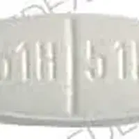 Micardis (Telmisartan [ tel-mi-sar-tan ])-51H 51H Logo-40 mg-White-Oval