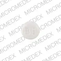 Mirapex (Pramipexole [ pram-i-pex-ole ])-83 BI-0.125 MG-White-Round