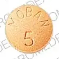 Moban (Molindone [ moe-lin-done ])-MOBAN 5-5 MG-Orange-Round