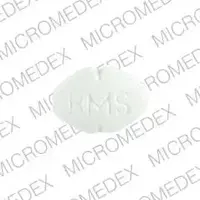 Monopril (Fosinopril [ foe-sin-oh-pril ])-BMS MONOPRIL 10-10 mg-White-Figure eight-shape