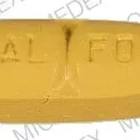 Nalfon (Fenoprofen [ fen-oh-proe-fen ])-NAL FON-600 mg-Orange-Oval