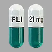 Namenda xr (Memantine [ meh-man-teen ])-FLI 21 mg-21 mg-White / Green-Capsule-shape