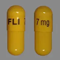 Namenda xr (Memantine [ meh-man-teen ])-FLI 7 mg-7 mg-Yellow-Capsule-shape