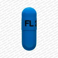 Namzaric (Donepezil and memantine [ doe-nep-e-zil-and-mem-an-teen ])-FL 28/10-donepezil hydrochloride 10 mg / memantine hydrochloride 28 mg-Blue-Capsule-shape