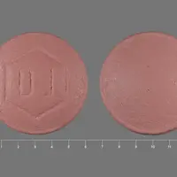 Natazia (Dienogest and estradiol [ dye-en-oh-jest-and-ess-tra-dye-ole ])-DJ-dienogest 2 mg / estradiol valerate 2 mg-Red-Round