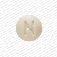 Thyroid (desiccated) (Thyroid (desiccated) [ thye-roid ])-N 050-32.5 mg (½ Grain)-White-Round