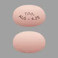 Nesina (Alogliptin [ al-oh-glip-tin ])-TAK ALG-6.25-6.25 mg-Pink-Oval