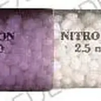 Nitro-bid (topical) (Nitroglycerin (topical) [ nye-troe-glis-er-in ])-MARION 1550 NITRO-BID 2.5 mg-2.5 MG-Purple-Capsule-shape