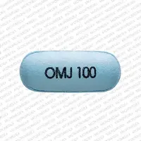 Nucynta er (Tapentadol [ ta-pen-ta-dol ])-OMJ 100-100 mg-Blue-Capsule-shape