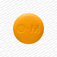 Nucynta (Tapentadol [ ta-pen-ta-dol ])-O-M 75-tapentadol 75 mg-Orange-Round