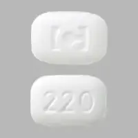 Nuvigil (Armodafinil [ ar-moe-daf-i-nil ])-C 220-200 mg-White-Rectangle