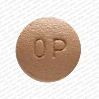 Oxycontin (Oxycodone [ ox-i-koe-done ])-OP 30-30 mg-Brown-Round