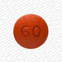 Oxycontin (Oxycodone [ ox-i-koe-done ])-OP 60-60 mg-Red-Round