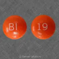 Persantine (Dipyridamole (oral/injection) [ dye-pir-id-a-mole ])-BI 19-75 mg-Orange-Round