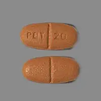 Pexeva (Paroxetine [ pa-rox-a-teen ])-POT 20-20 mg-Orange-Oval