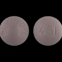 Plendil (Felodipine [ fe-loe-di-peen ])-PLENDIL 451-5 mg-Pink-Round