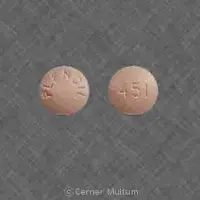 Plendil (Felodipine [ fe-loe-di-peen ])-PLENDIL 451-5 mg-Pink-Round