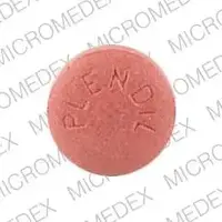 Plendil (Felodipine [ fe-loe-di-peen ])-PLENDIL 452-10 mg-Pink-Round