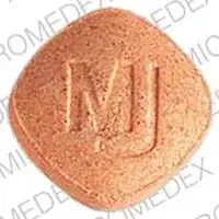 Poly-vi-flor (Multivitamins with fluoride [ mul-tee-vye-ta-min-with-floor-ide ])-MJ 474-Multiple Vitamins with Fluoride 1 mg-Four-sided