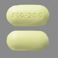 Potiga (Ezogabine [ e-zog-a-been ])-RTG 200-200 mg-Yellow-Oval