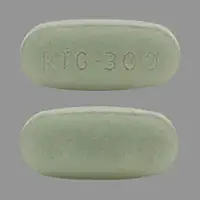 Potiga (Ezogabine [ e-zog-a-been ])-RTG 300-300 mg-Green-Oval