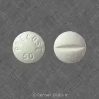 Precose (Acarbose [ ah-kar-bose ])-PRECOSE 50-50 mg-White-Round