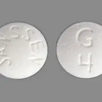 Razadyne (Galantamine [ ga-lan-ta-meen ])-JANSSEN G 4-4 mg-White-Round