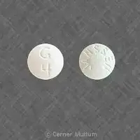 Razadyne (Galantamine [ ga-lan-ta-meen ])-JANSSEN G 4-4 mg-White-Round