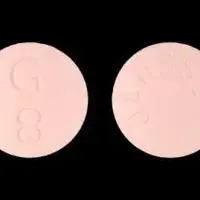 Razadyne (Galantamine [ ga-lan-ta-meen ])-JANSSEN G 8-8 mg-Pink-Round