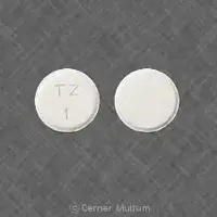 Remeron soltab (Mirtazapine [ mir-taz-a-peen ])-TZ 1-15 mg-White-Round