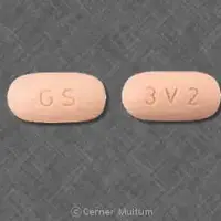 Requip xl (Ropinirole (oral) [ roe-pin-i-role ])-GS 3V2-2 mg-Pink-Oval