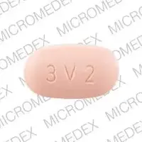 Requip xl (Ropinirole (oral) [ roe-pin-i-role ])-GS 3V2-2 mg-Pink-Oval