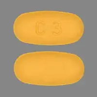 Rubraca (Rucaparib [ roo-kap-a-rib ])-C3-300 mg-Yellow-Oval