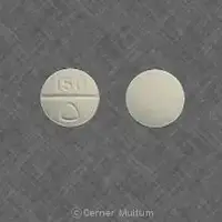 Rythmol (Propafenone [ proe-paf-e-none ])-150 LOGO-150 mg-White-Round
