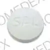 Salagen (Pilocarpine (oral) [ pye-loe-kar-peen ])-SAL 5-5 mg-White-Round