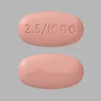 Segluromet (Ertugliflozin and metformin [ er-too-gli-floe-zin-and-met-for-min ])-2.5/1000-2.5 mg / 1000 mg-Pink-Oval