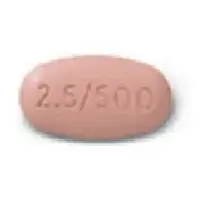 Segluromet (Ertugliflozin and metformin [ er-too-gli-floe-zin-and-met-for-min ])-2.5/500-2.5 mg / 500 mg-Pink-Oval