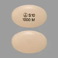 Synjardy xr (Empagliflozin and metformin [ em-pa-gli-floe-zin-and-met-for-min ])-Logo S10 1000 M-10 mg / 1000 mg-Orange-Oval