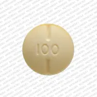 Synthroid (Levothyroxine [ lee-voe-thye-rox-een ])-SYNTHROID 100-0.1 mg-Yellow-Round