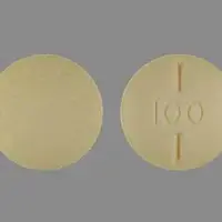 Synthroid (Levothyroxine [ lee-voe-thye-rox-een ])-SYNTHROID 100-0.1 mg-Yellow-Round
