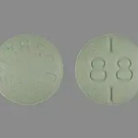 Synthroid (Levothyroxine [ lee-voe-thye-rox-een ])-SYNTHROID 88-88 mcg (0.088 mg)-Green-Round