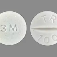 Tambocor (Flecainide [ flek-a-nide ])-3M TR 100-100 mg-White-Round