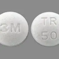 Tambocor (Flecainide [ flek-a-nide ])-3M TR 50-50 mg-White-Round